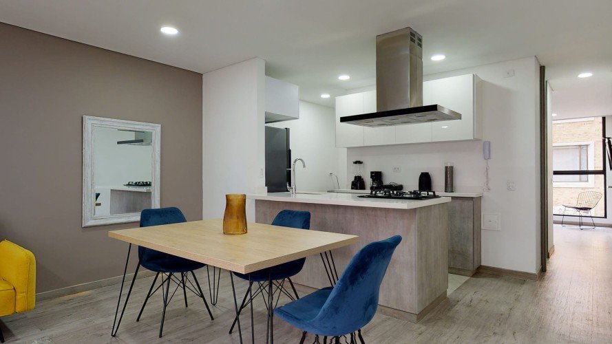 Apartamento luminoso y moderno InmobiliariaCol