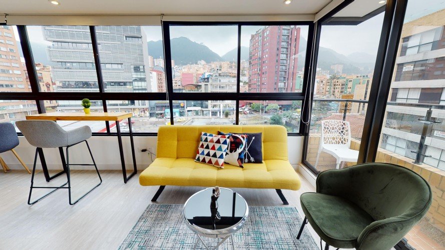 maravilloso apartaestudio en Zona G InmobiliariaCol