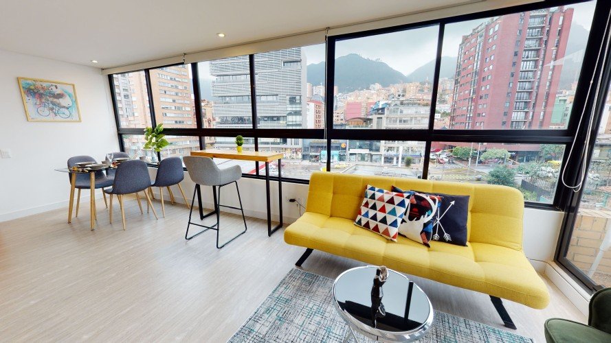 maravilloso apartaestudio en Zona G InmobiliariaCol