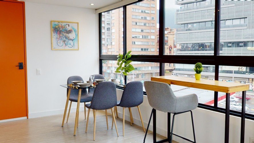 maravilloso apartaestudio en Zona G InmobiliariaCol